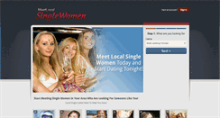 Desktop Screenshot of meetlocalsinglewomen.com